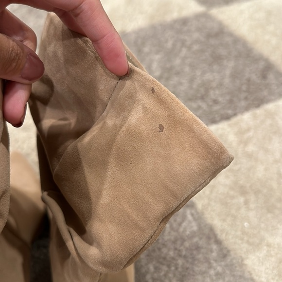 Vince Camuto Suede Pointed Toe Block Heel - Picture 3 of 5